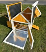Eco Barn Chicken Coop – Yellow - Image 2